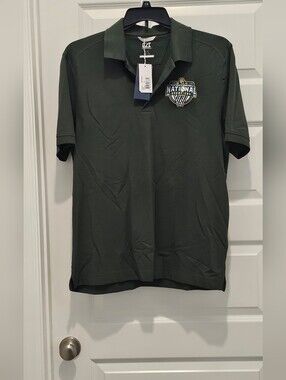 NWT Cutter & Buck SS Polo Shirt-Green